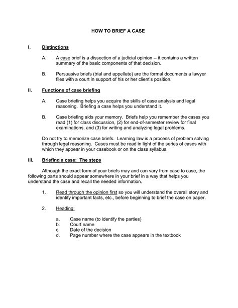 Case Summary - 12+ Examples, Format, How to Write, Pdf