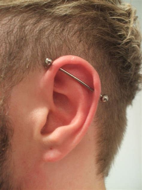 mens scaffold piercing - Google Search Piercing Tattoo, Piercing ...