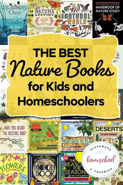 The Best Nature Books for Kids and Homeschoolers