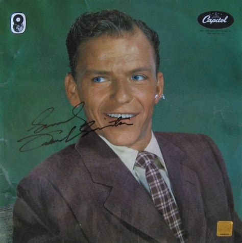 Frank Sinatra Autograph Available For You To Own At Presley Collectibles