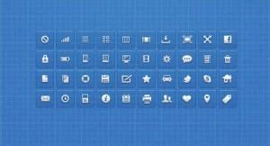 Ultimate Collection of FREE Glyph Icons Packs from 2012 - Land-of-Web