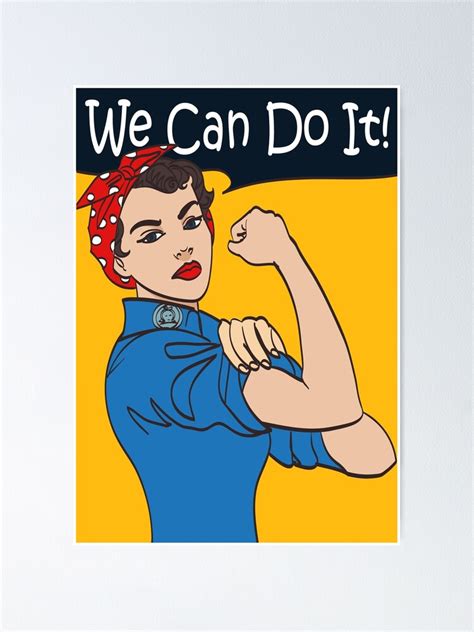 "We Can Do It. Iconic woman's fist symbol of female power and industry ...