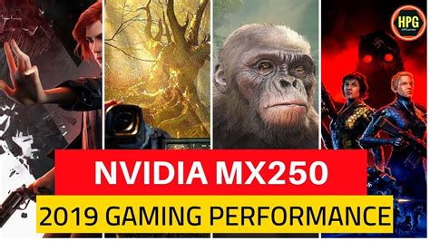 Nvidia GeForce MX250 Gaming Performance 2019 test on Top 5 Games of ...