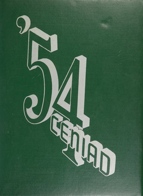 1954 yearbook from East Lansing High School from East lansing, Michigan ...