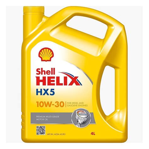 Shell Helix HX5 10W-30 Engine Oil – 4L Pack Semi Synthetic - Loyal Parts