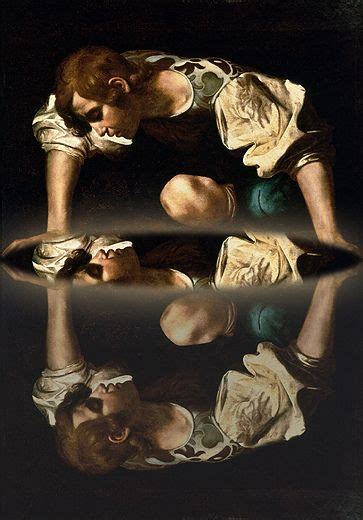 Narcissus - Caravaggio in 2022 | Mythology art, Narcissus, Caravaggio