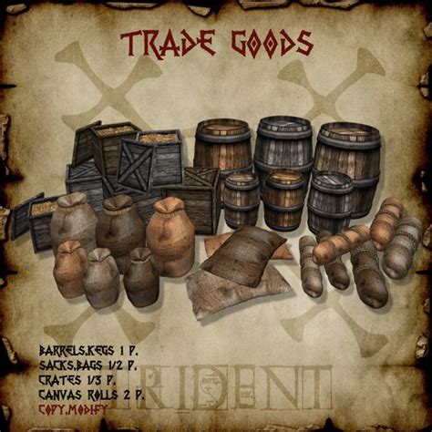 Second Life Marketplace - Trade Goods