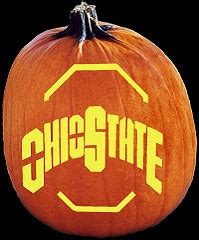 SpookMaster - Ohio State Buckeyes College Football Team Pumpkin Carving Pattern - Jack O Lantern