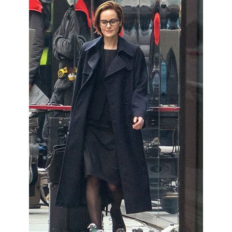 Anatomy of a Scandal Michelle Dockery Black Coat - Celebs Movie Jackets