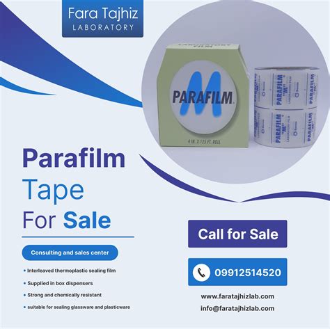 Parafilm Tape - Fara Tajhiz Laboratory Equipment Sales Centre