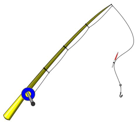 Fishing Rod Clipart transparent PNG - StickPNG