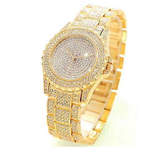 Luxury Women Watch Bling Bling Fashion Jewelry Crystal Diamond ...