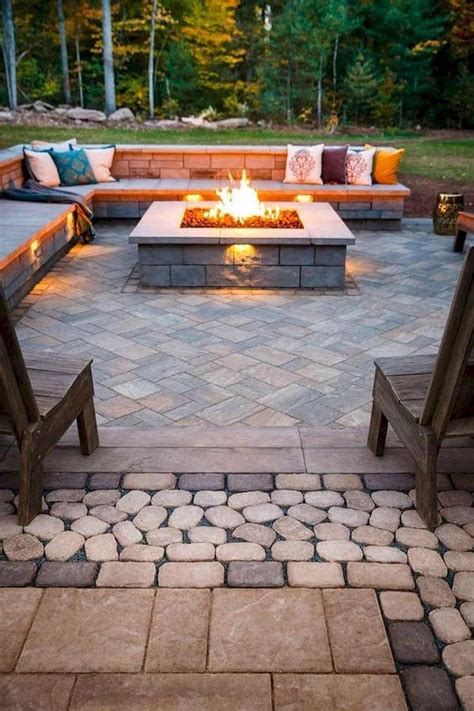 Cool Garden Seating Ideas With Fire Pit References