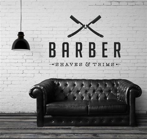 Barber Shop Wall Mural - Mural Wall