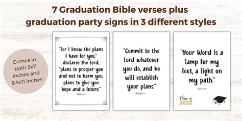 Graduation Bible verses and Scripture prayers - Families With Grace