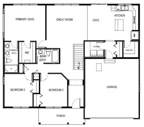 The Wharton | New Home Floorplan | Mayberry Homes