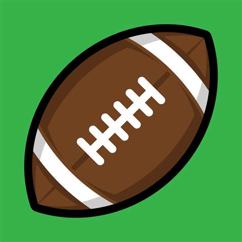 American Football vector icon 550968 Vector Art at Vecteezy