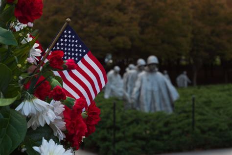 A flag at the Korean War Memorial | Smithsonian Photo Contest ...