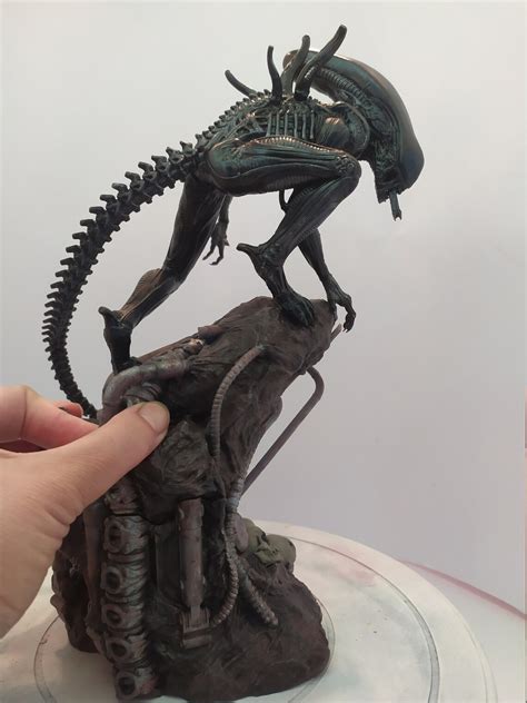 Alien diorama 3D printed and painted MADE ON ORDER | Etsy