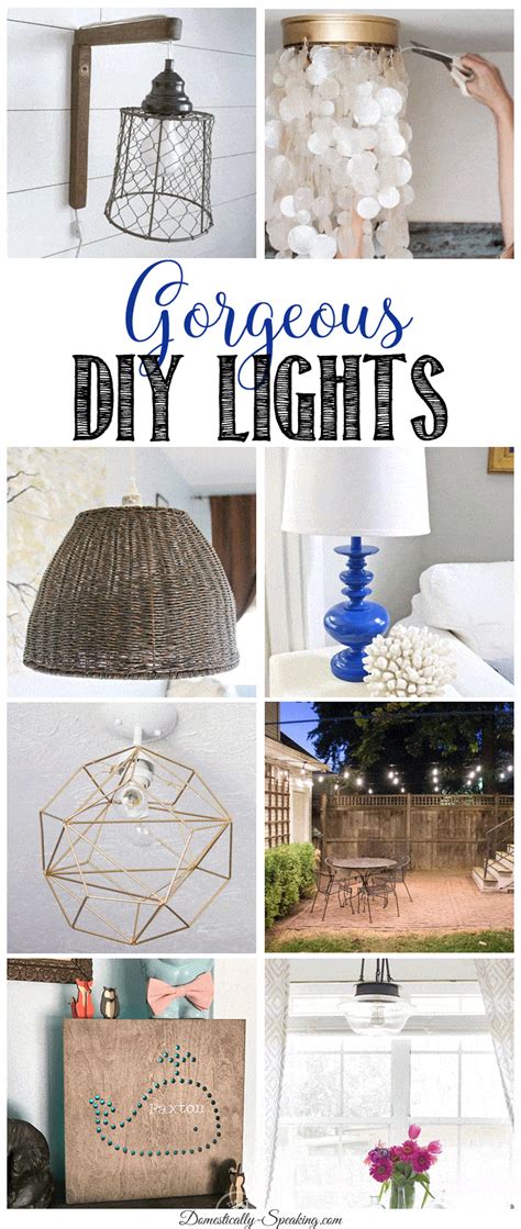 DIY Lighting - Domestically Speaking