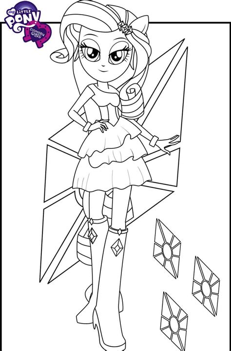 15 Printable My Little Pony Equestria Girls Coloring Pages