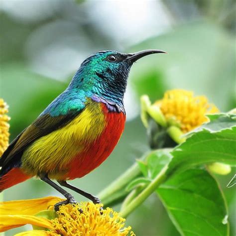 Bird species of Nyungwe National park Rwanda- Plant species of Nyungwe