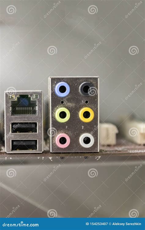 Typical New PC Computer Motherboard Socket 1151 Stock Image - Image of capacitor, board: 154253407