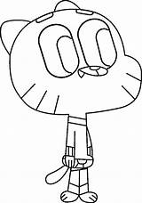 Gumball Coloring Pages  Best For Kids sketch template