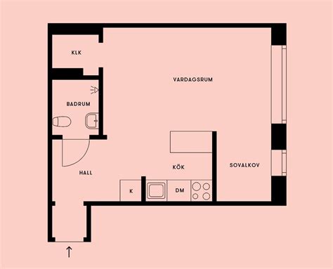 A Tiny Swedish Apartment Makes the Most of 330 Square Feet Appartement Design Studio, Studio ...
