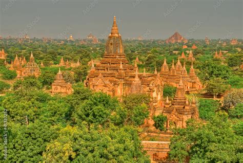 Myanmar temples Stock Photo | Adobe Stock