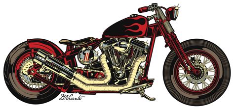 Motorcycles Illustrations on Behance