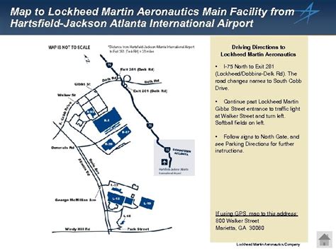 Lockheed Martin Campus Map