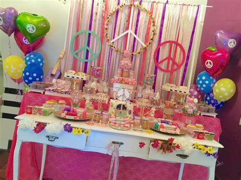 Hippie Chic Birthday Party Ideas | Photo 1 of 20 | Hippie birthday party, Hippie birthday ...