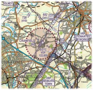 Operating VFR – Cranfield Airport