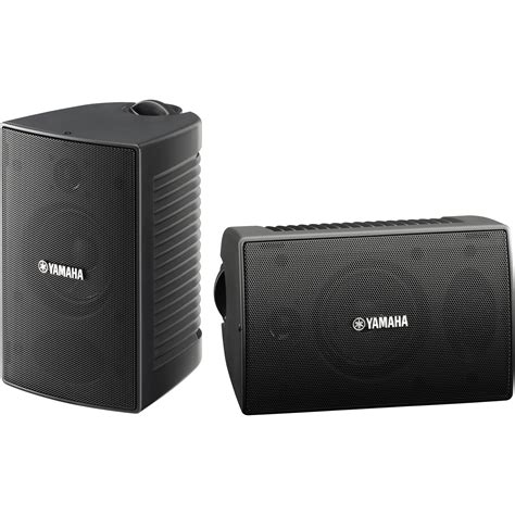 Yamaha NS-AW194 Outdoor Speakers (Pair, Black) NS-AW194BL B&H