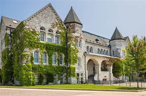 Ontario Hall building on campus of Queen's University in Kingston, Canada.. | Queen’s university ...