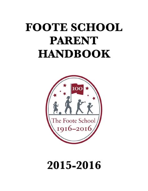 Parent handbook 15 16 pdf by The Foote School - Issuu