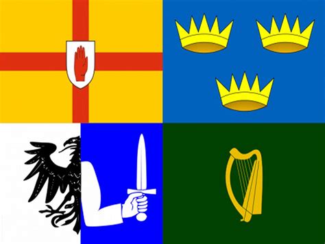 Four Provinces of Ireland Flag (5*3 foot)