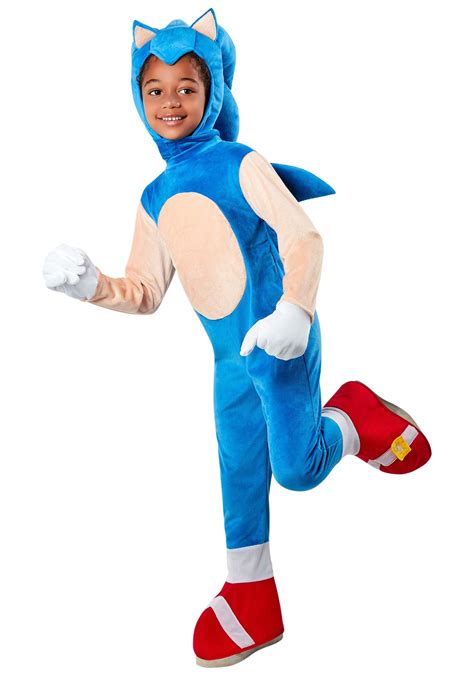 Sonic The Hedgehog Adult Deluxe Sonic Costume | ubicaciondepersonas ...