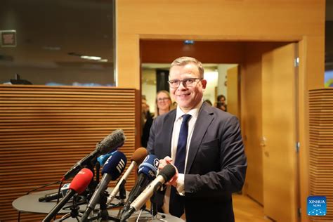 Finland's opposition National Coalition Party wins parliamentary election-Xinhua