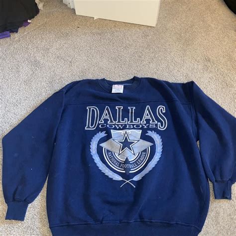 Vintage Dallas cowboys sweatshirt, size large... - Depop