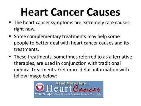 Heart Cancer Causes