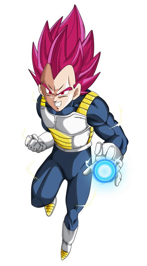 vegeta ssj red by naironkr on DeviantArt