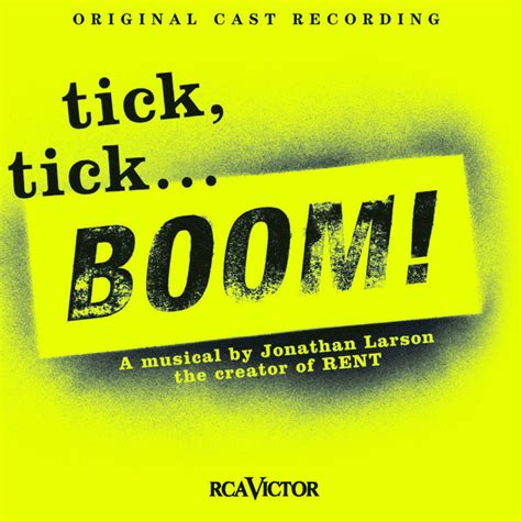 tick, tick...BOOM! - Album by Musical Cast Recording | Spotify