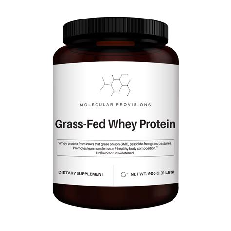 Grass-Fed Whey Protein – Molecular Provisions