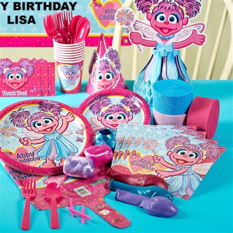 Abby Cadabby Deluxe Party Pack | Abby cadabby party, 2nd birthday ...