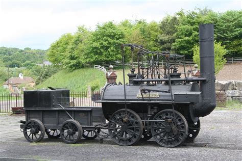 Replica of Locomotion No 1 @ Beamish