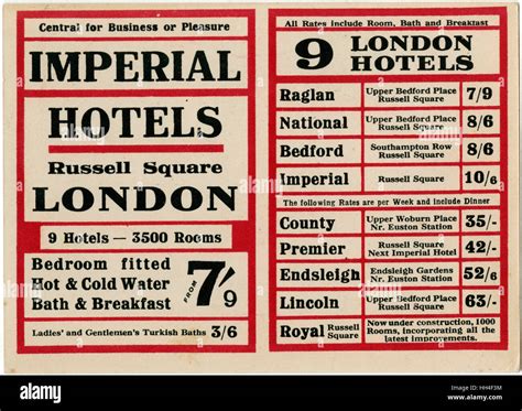 Imperial hotels london hi-res stock photography and images - Alamy