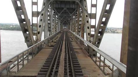 Bulgaria/Romania: Crossing the Danube Bridge (Friendship Bridge) between Ruse/Pyce & Giurgiu ...