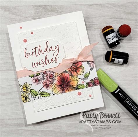 Make some Birthday Cards for the New Year! - Patty Stamps